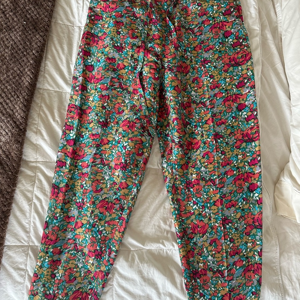 100% Silk Pants in Large